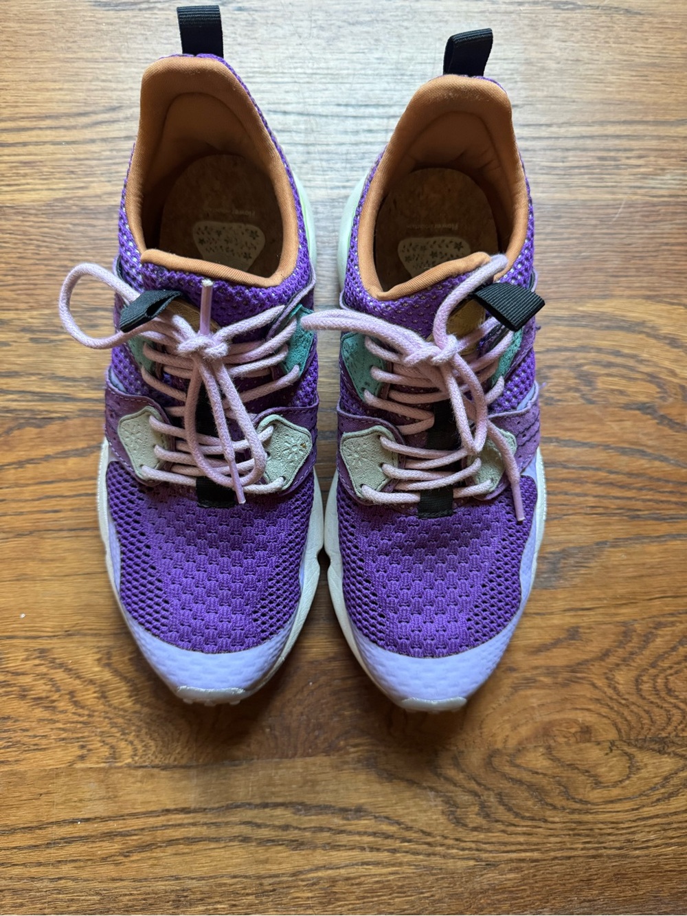 Flower Mountain Yamabushi Trail Sneakers Purple Multi Women’s Size 6.5 - Picture 6 of 10